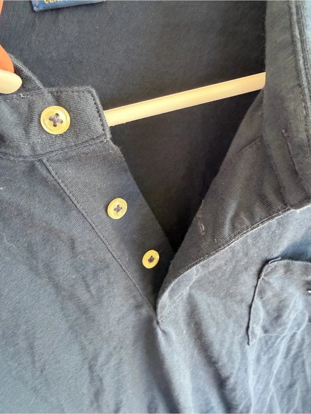 Ralph Lauren Navy blue Short-Sleeve Pocket Polo Shirt size XL